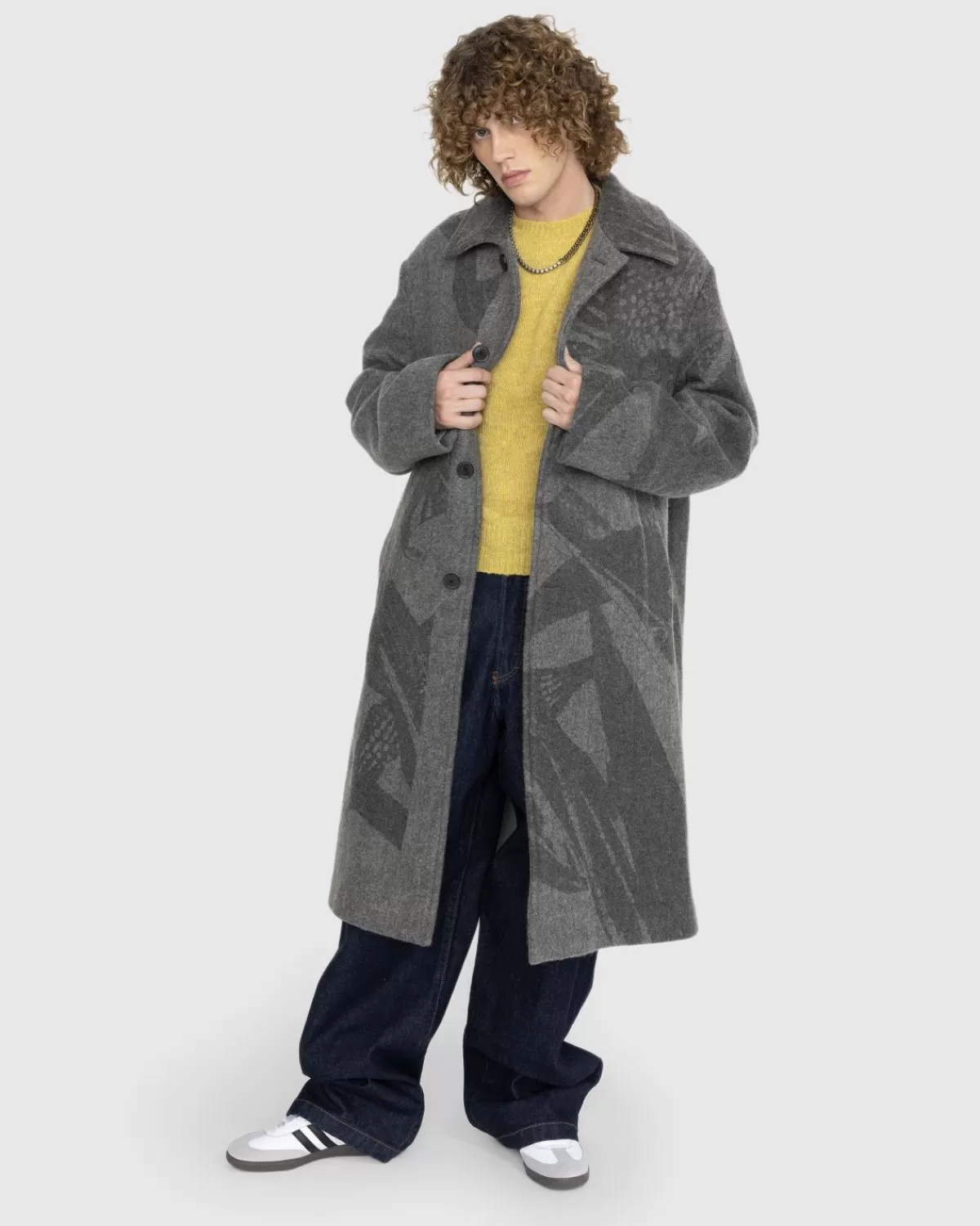 Bovenkleding^Dries van Noten Rankle Coat Grijs