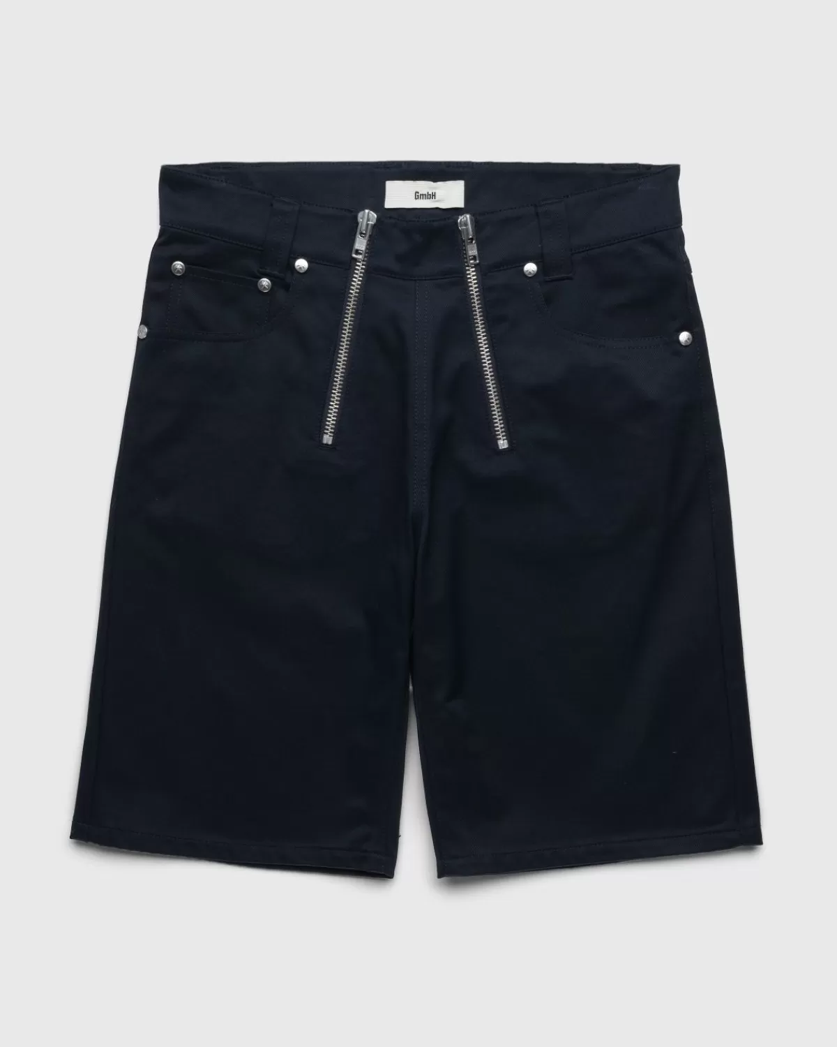 GmbH Amir Short Met Dubbele Rits Marineblauw Clearance