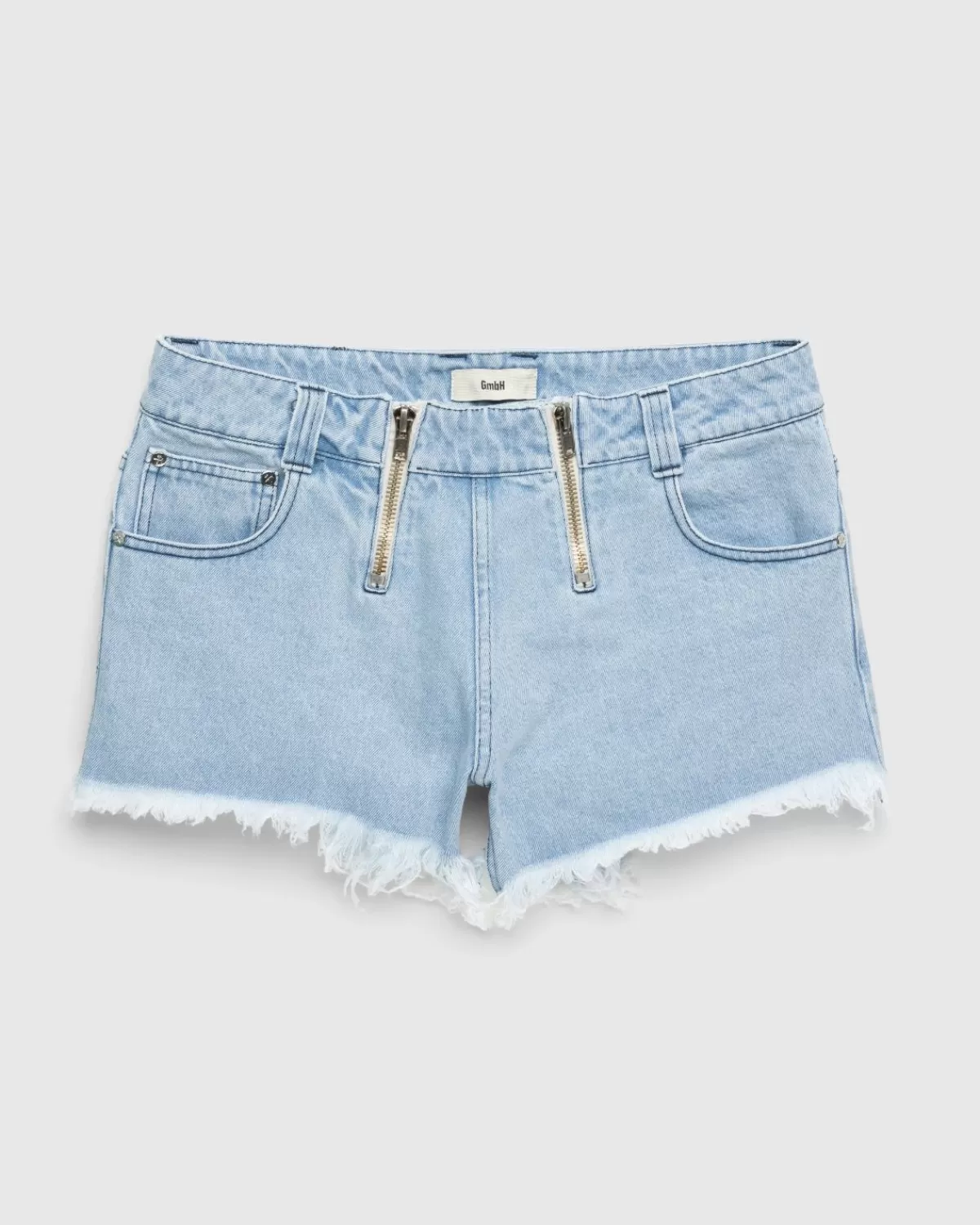 Korte Broek^GmbH Rim Denim Shorts Licht Indigo Blauw