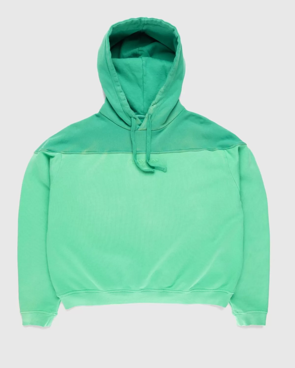 Guess USA - Tweekleurige Hoodie Honeydew Cheap