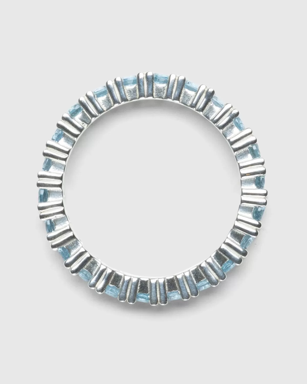 Hatton Labs Eternity Ring Zilver/Aqua Best Sale