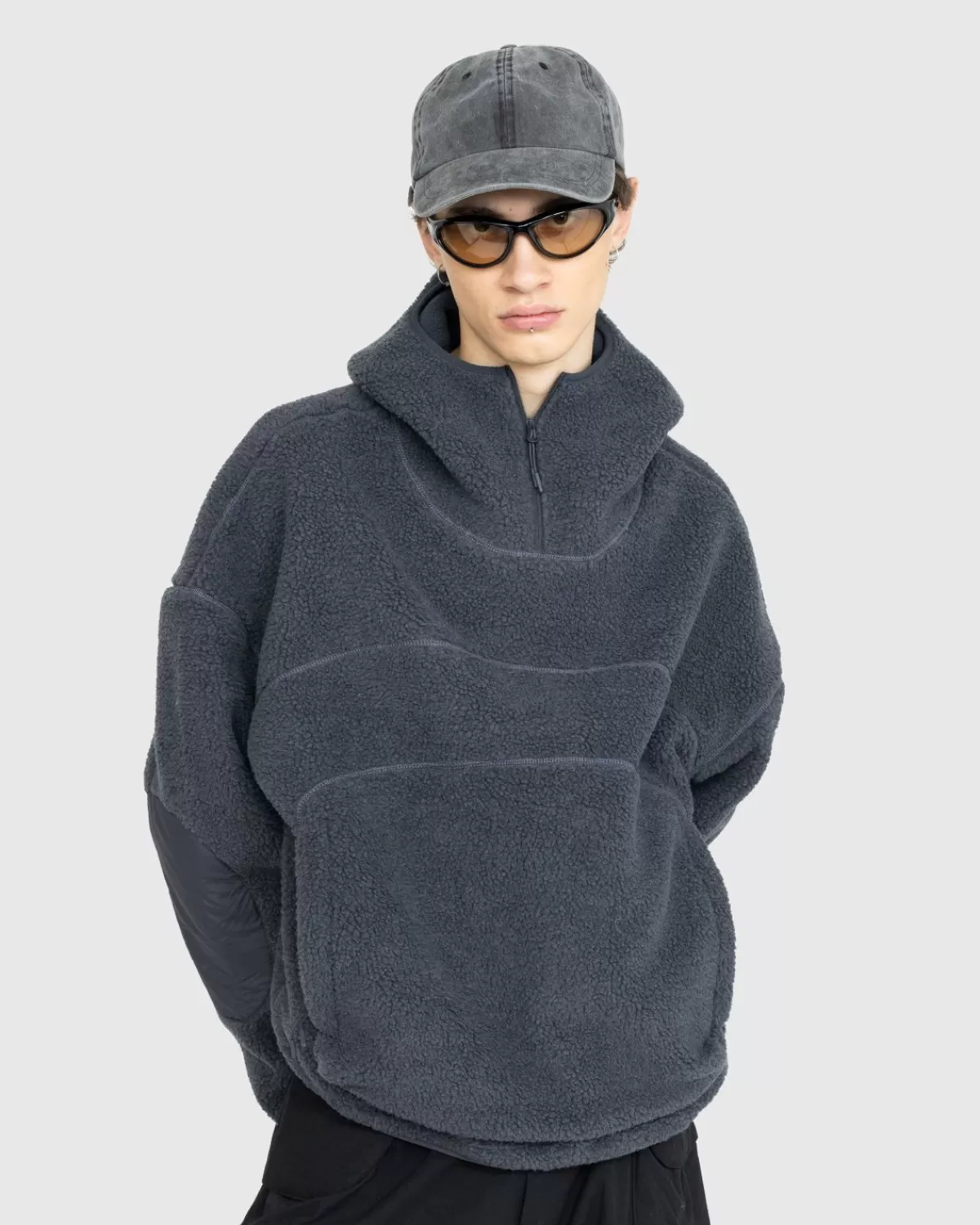 Entire Studios Hele Studio'S Fluffy Fleece V2 Houtskool Clearance