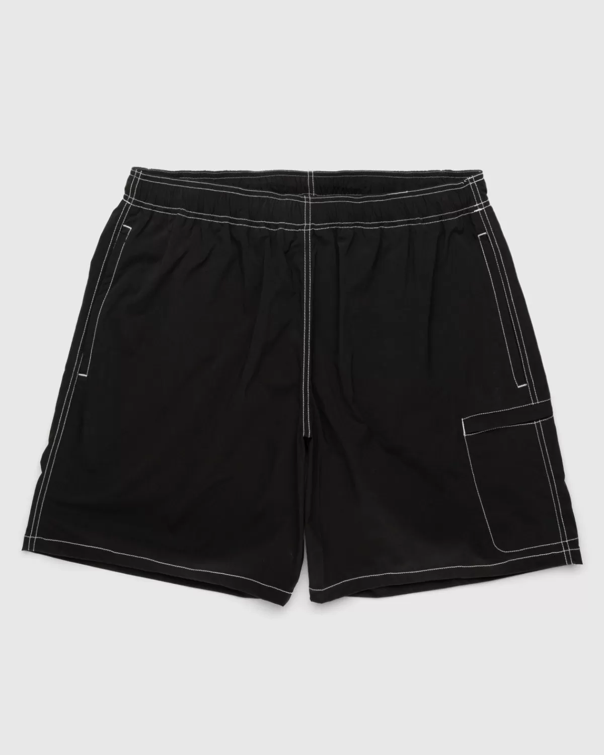 Korte Broek^Highsnobiety Cargoshorts Aan De Zijkant, Houtskoolzwart