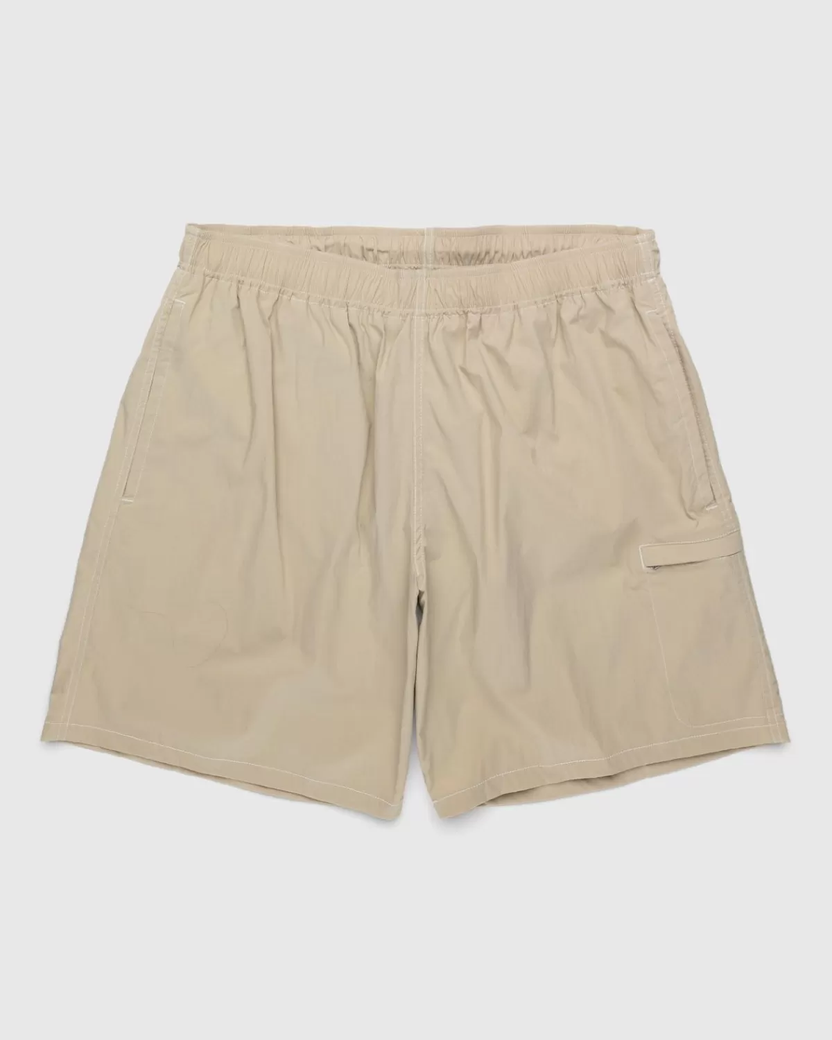 Korte Broek^Highsnobiety Cargoshorts Aan De Zijkant Lichtbeige