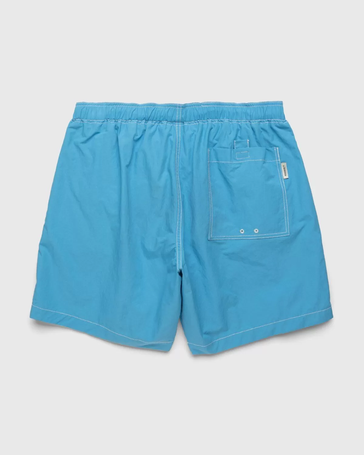 Highsnobiety Contrasterende Geborstelde Nylon Watershort Blauw Best