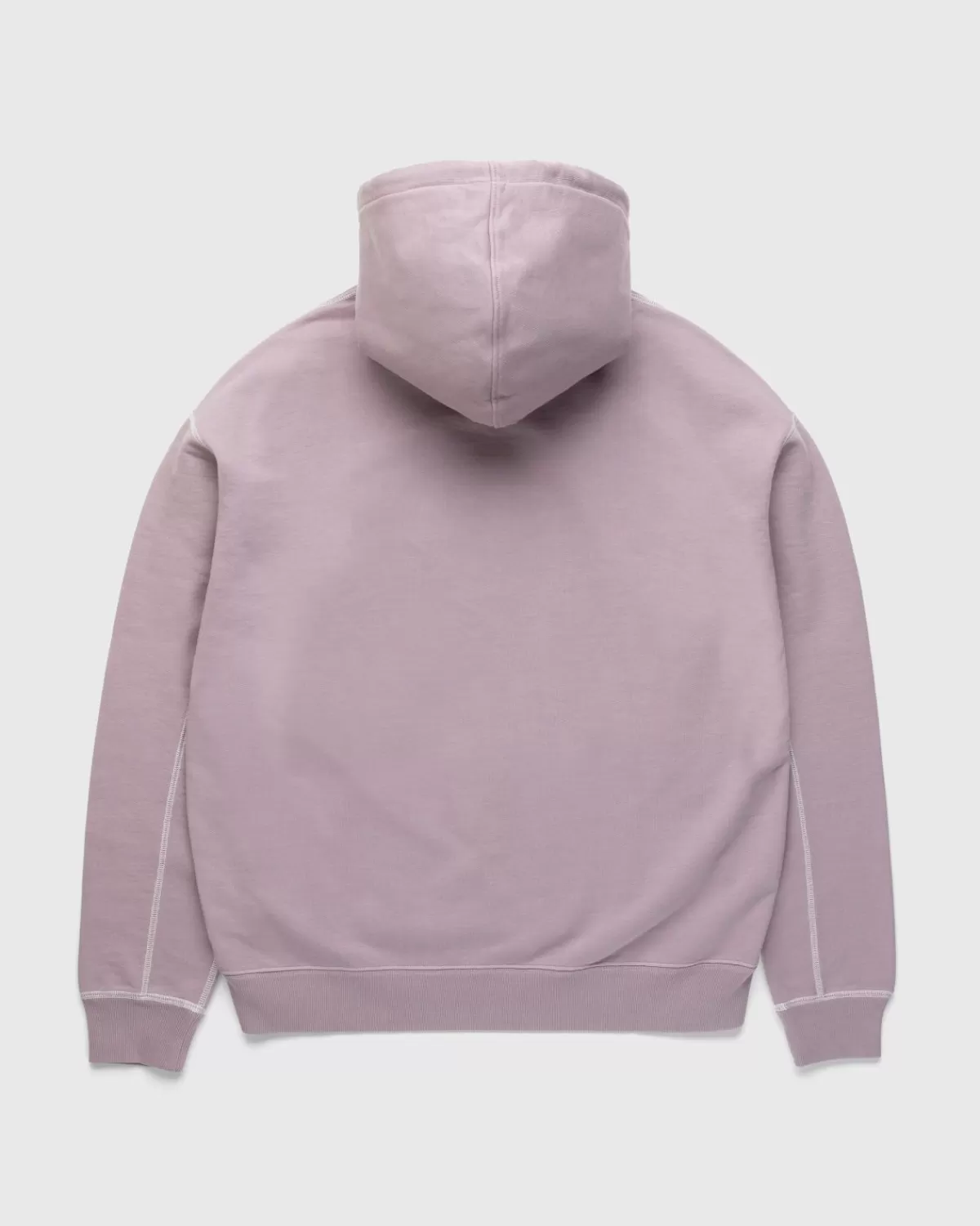 Highsnobiety Garment Dyed Hoodie Roze Sale