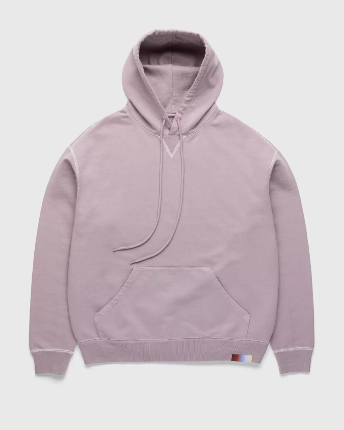 Highsnobiety Garment Dyed Hoodie Roze Sale