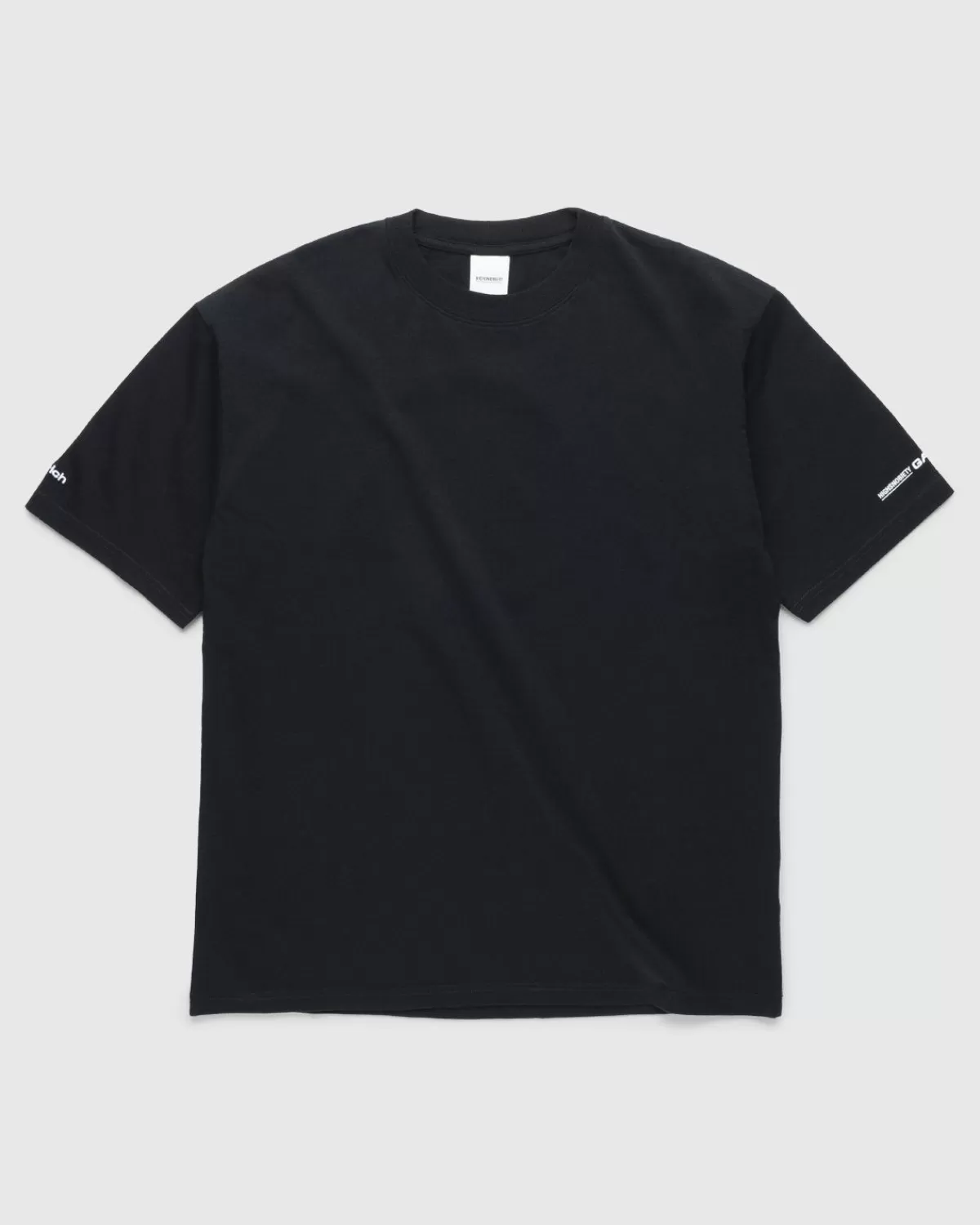 Highsnobiety Gatezero Crest T-Shirt Zwart Flash Sale