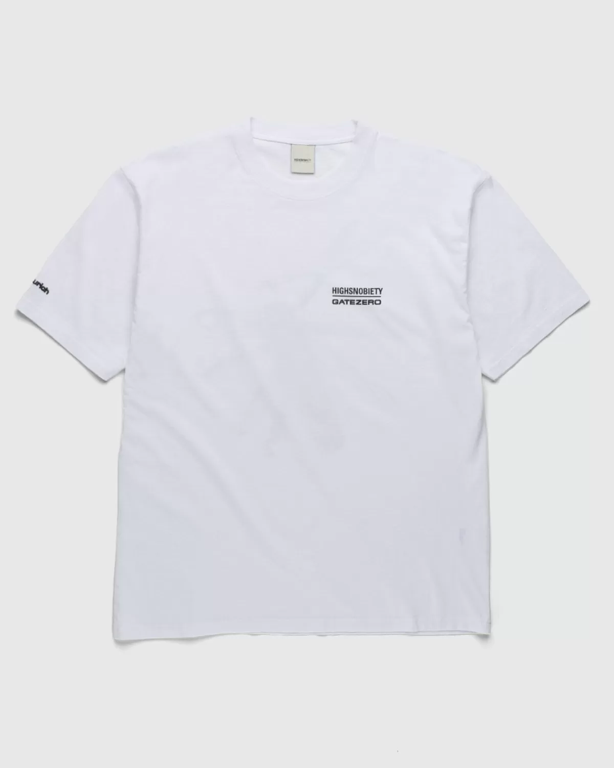 Highsnobiety Gatezero Zwitsers Mes T-Shirt Wit Best