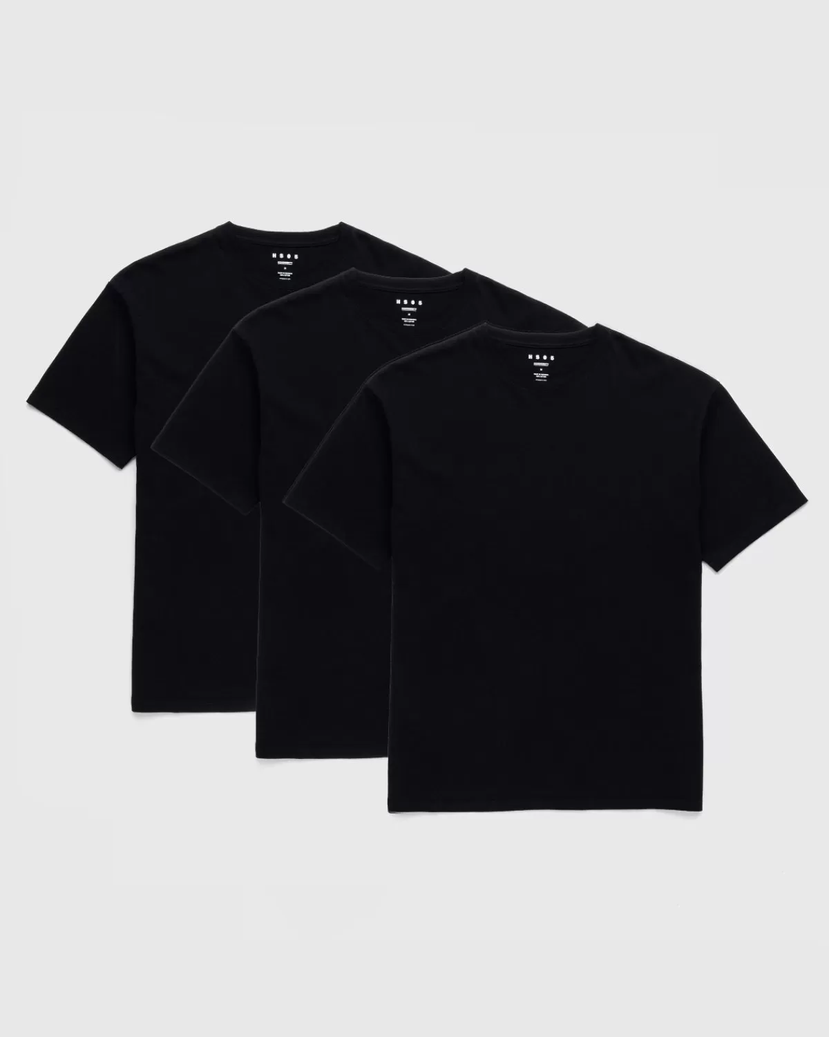 Highsnobiety HS05 3-Pack T-Shirts Zwart Cheap