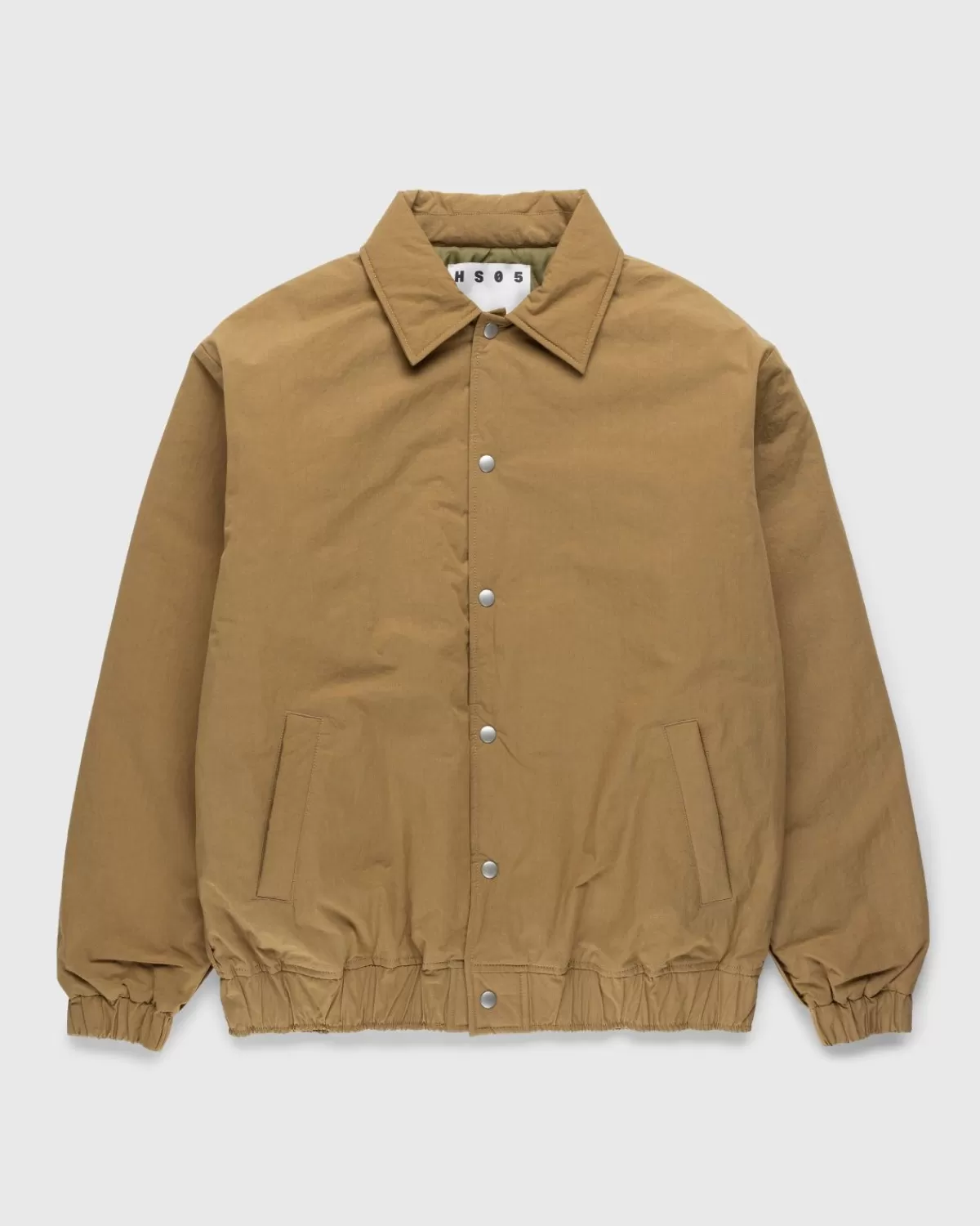 Bovenkleding^Highsnobiety HS05 - Geisoleerd Jack Met Omgekeerde Biezen Beige