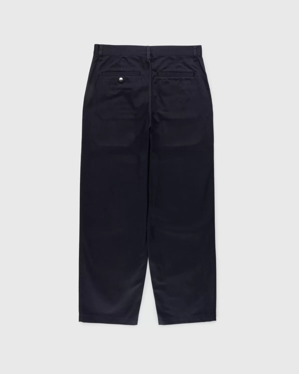 Broek^Highsnobiety HS05 Baggy Broek Van Omgekeerde Keperstof Zwart