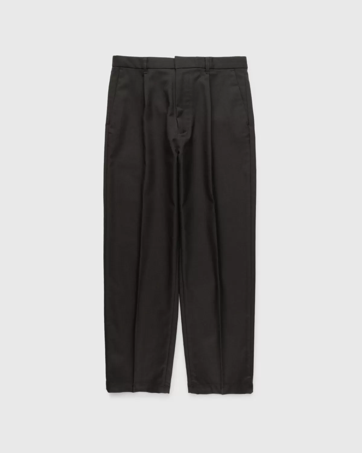 Broek^Highsnobiety HS05 Wollen Pantalon Donkergrijs