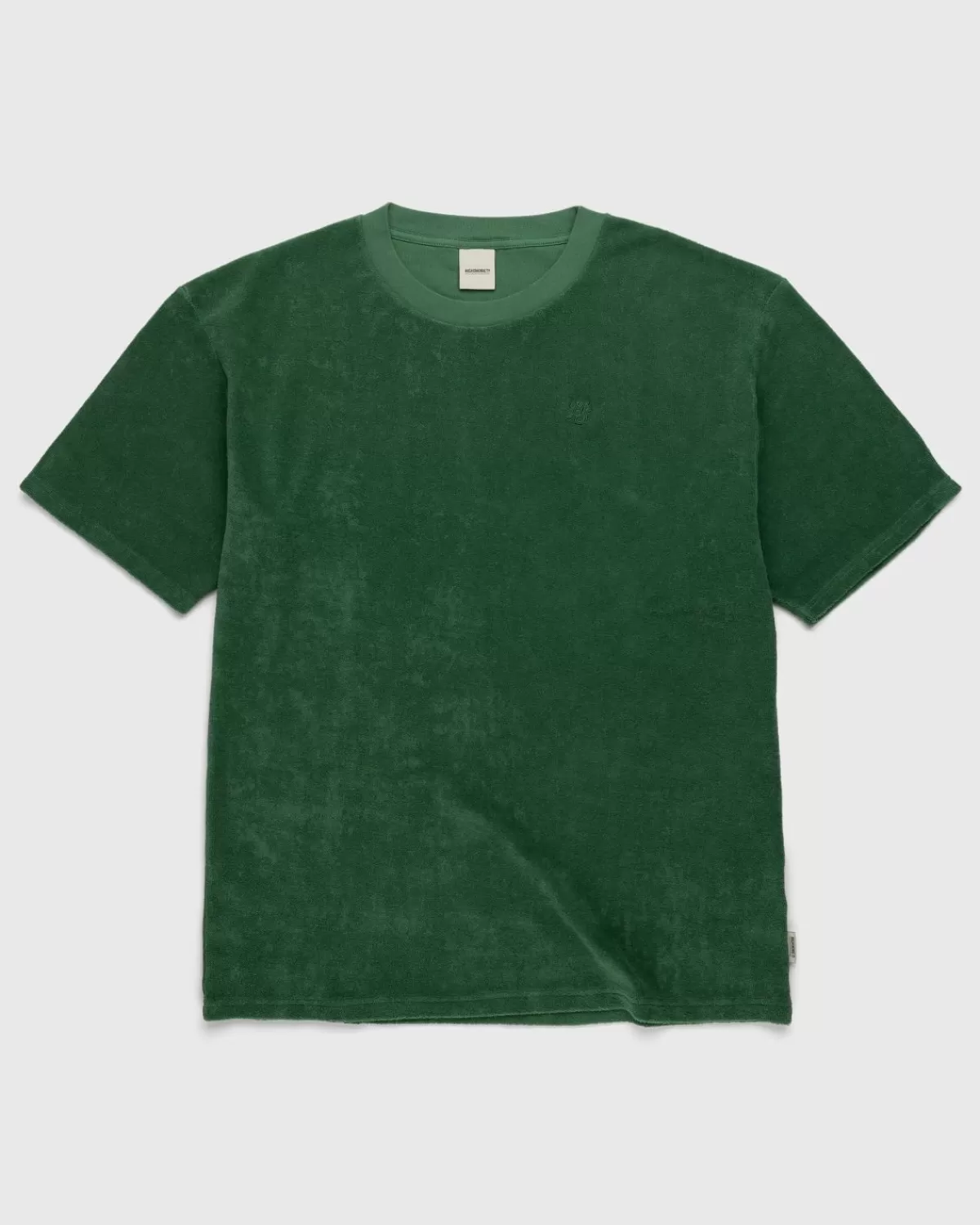 Highsnobiety Hs Logo Reverse Terry T-Shirt Groen Sale