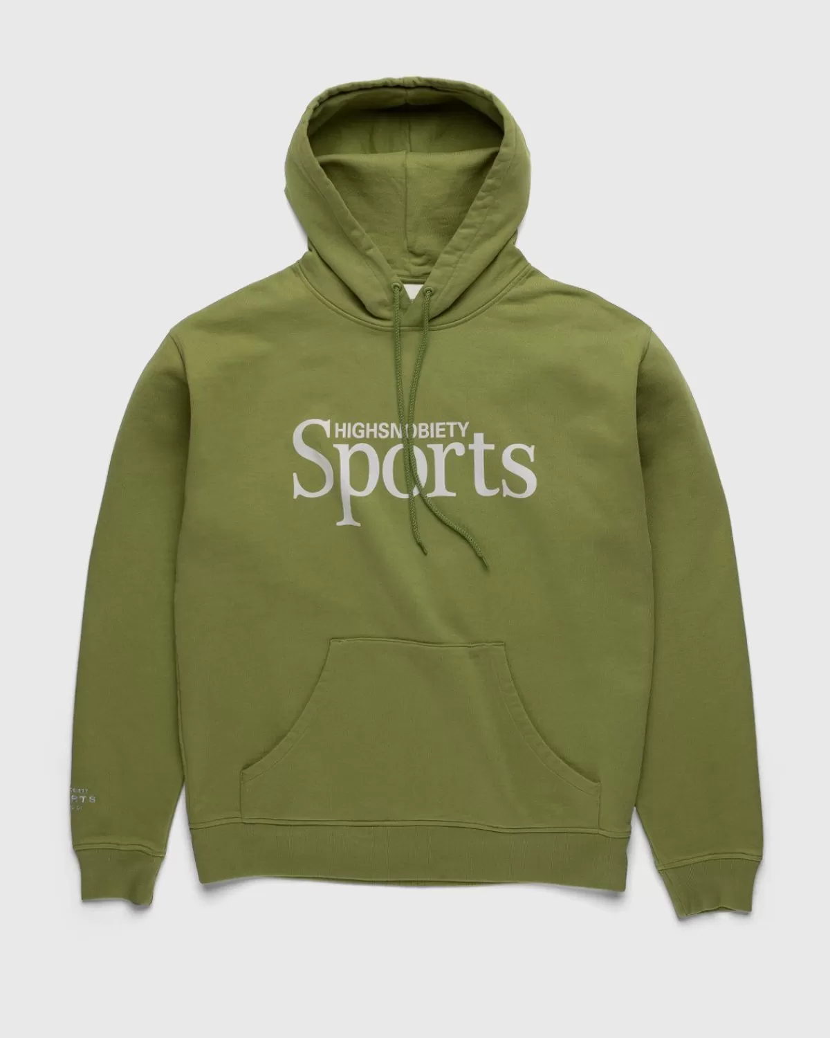 Highsnobiety Hs Sports-Logo Hoodie Groen Shop