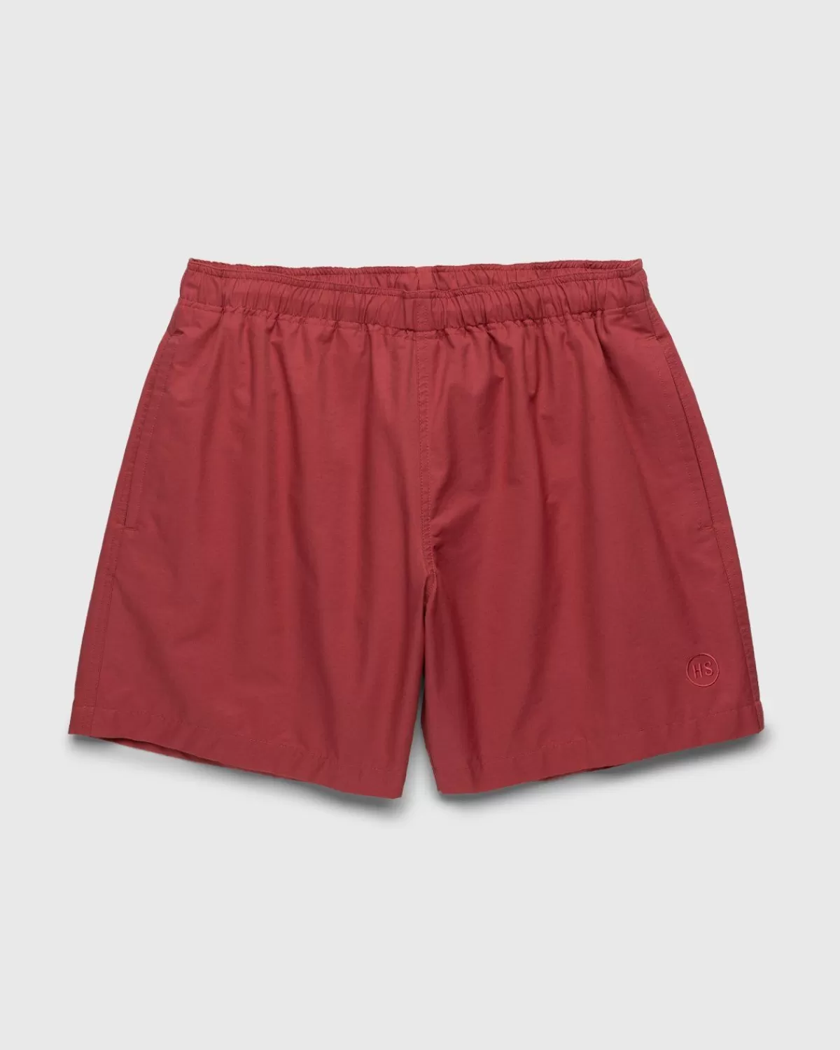 Highsnobiety Katoen Nylon Watershort Rood Online