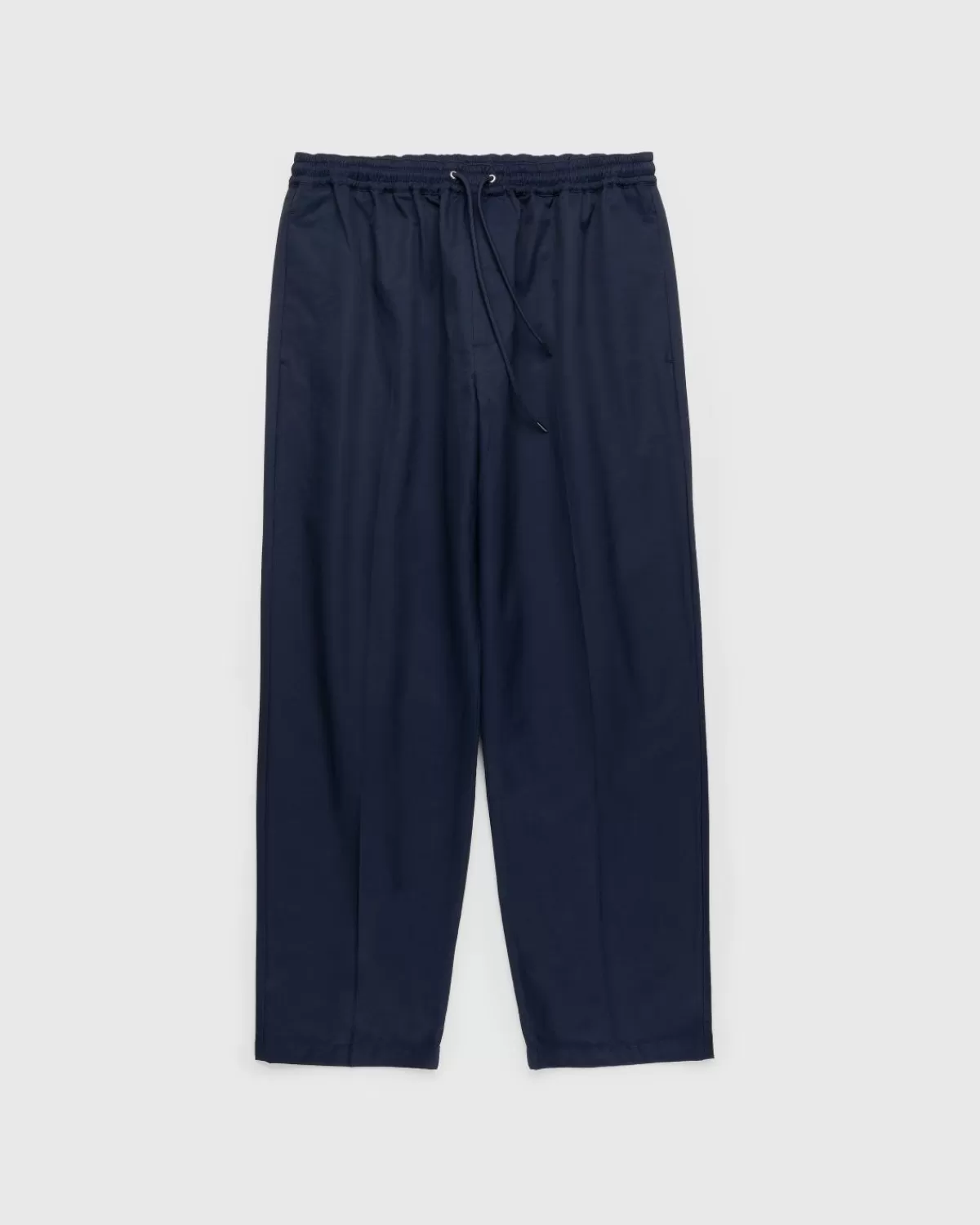 Broek^Highsnobiety Katoenen Nylon Elastische Broek Navy