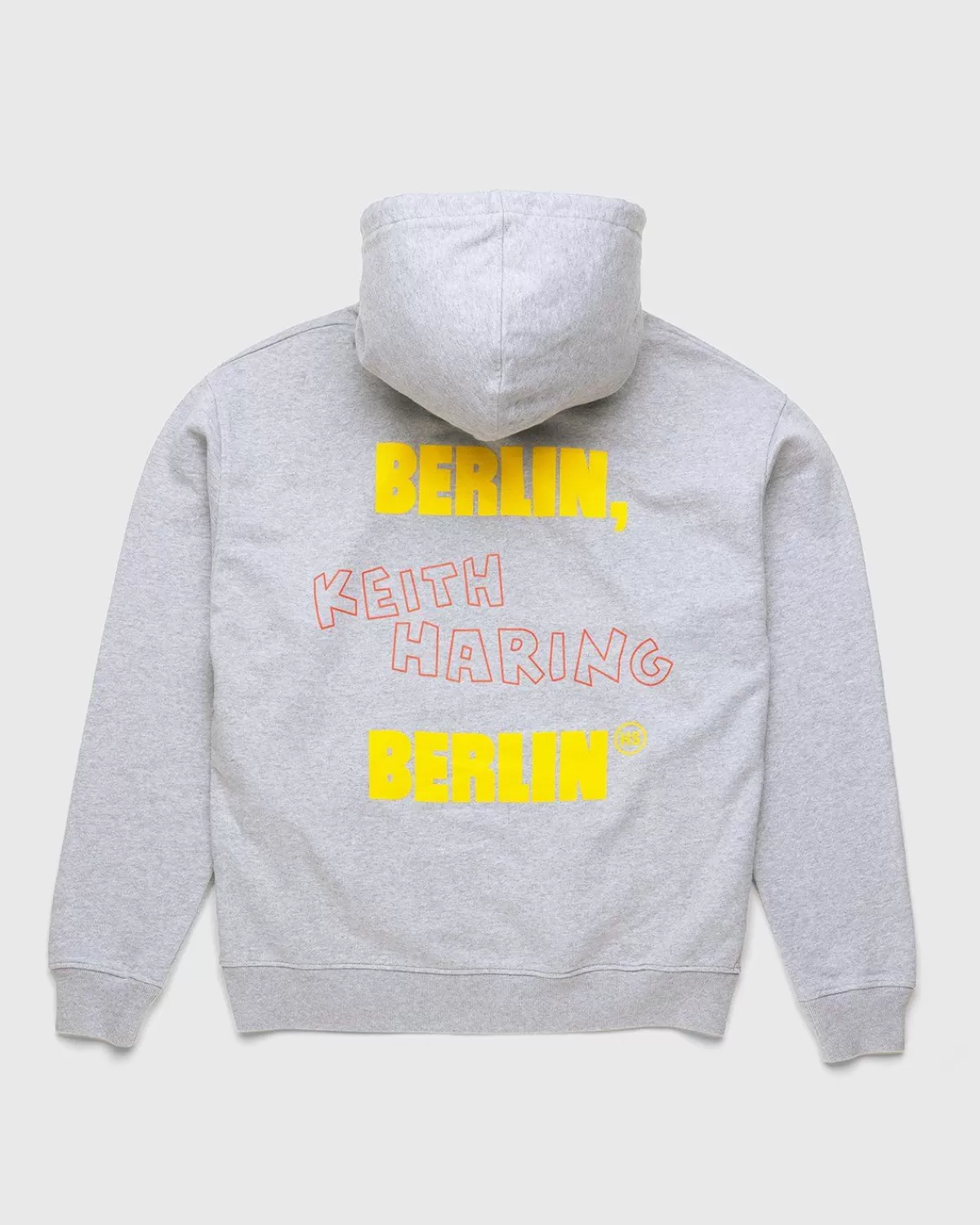 Highsnobiety Keith Haring Hoodie Grijs Cheap