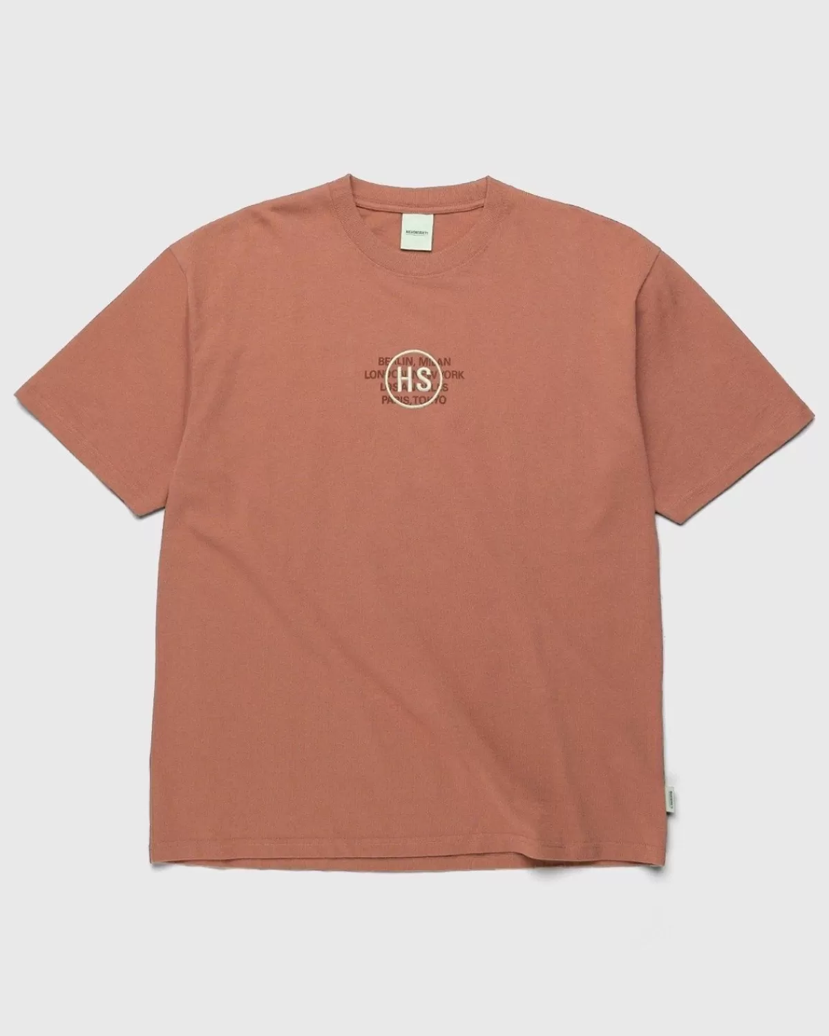 Highsnobiety Logo T-Shirt Mauve Shop