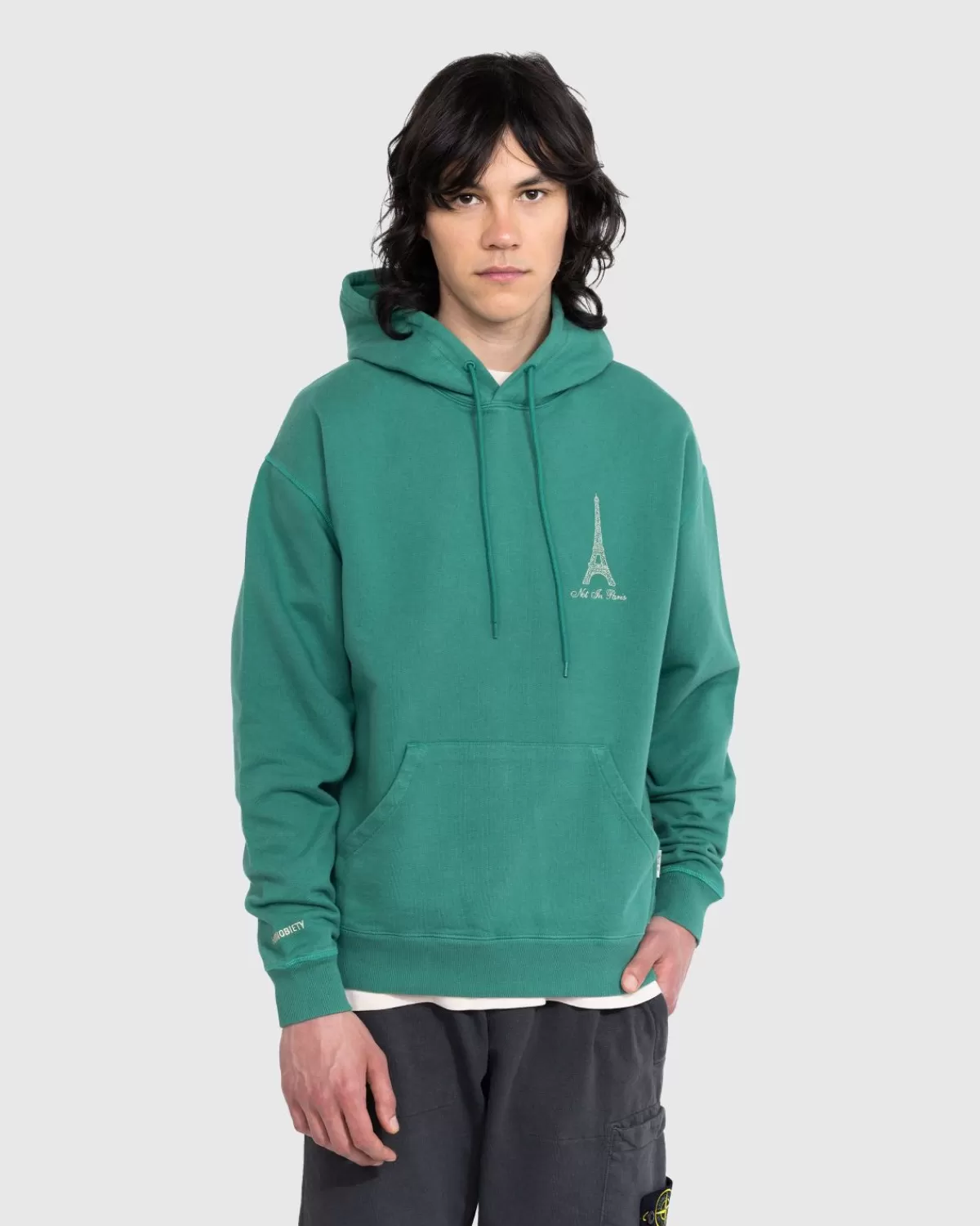 Highsnobiety Niet In Parijs 5 Hoodie Groen Fashion