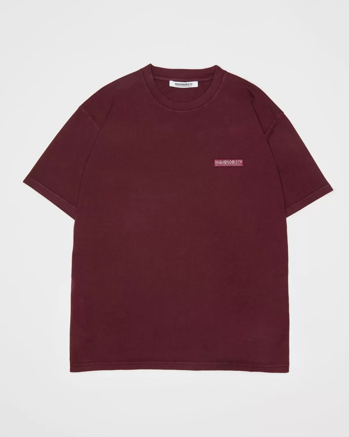 Highsnobiety Staples T-Shirt Bordeaux Best Sale