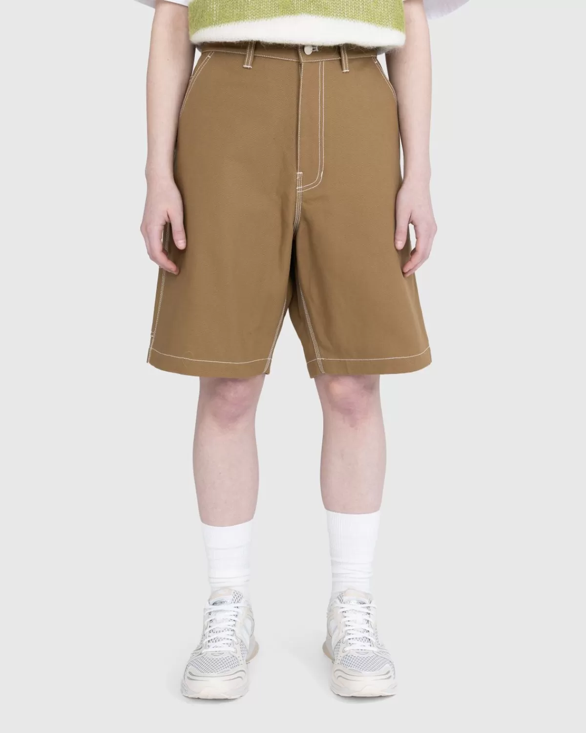 Korte Broek^Highsnobiety Timmermansshort Donkerbeige