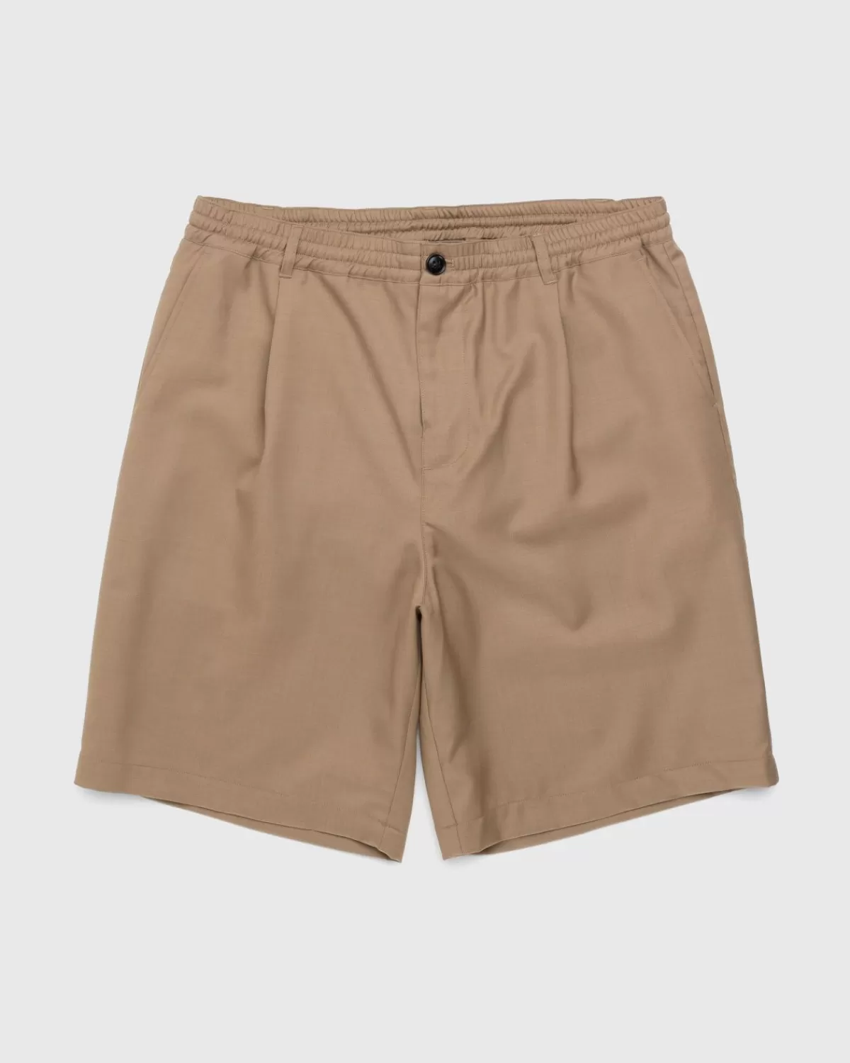 Highsnobiety Tropische Wollen Elastische Short Zand Cheap