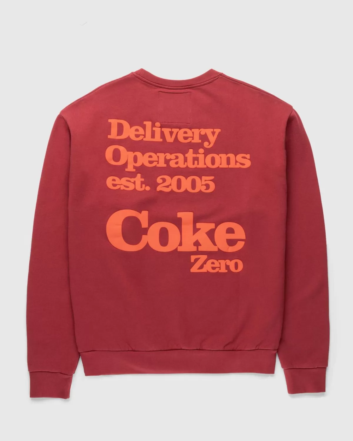 Gebreide Kleding^Highsnobiety X Coca-Cola Zero Sugar Crewneck Burgundy