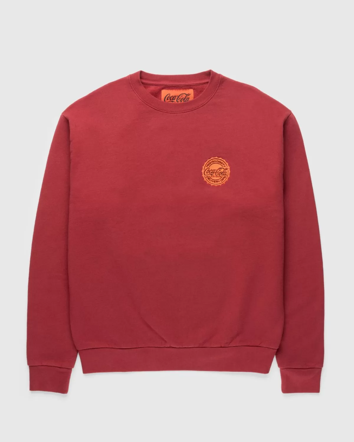 Gebreide Kleding^Highsnobiety X Coca-Cola Zero Sugar Crewneck Burgundy