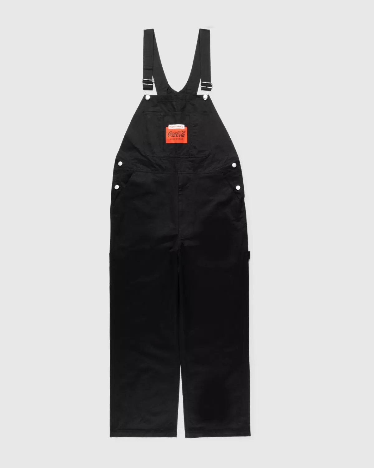 Broek^Highsnobiety X Coca-Cola Zero Sugar Tuinbroek Zwart