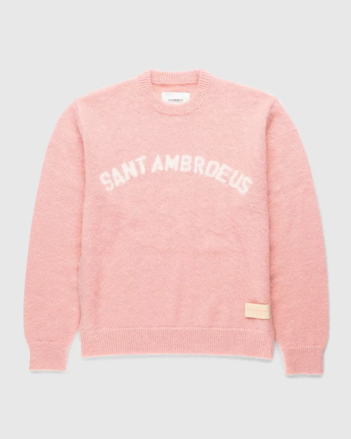 Gebreide Kleding^Highsnobiety X Sant Ambroeus Gebreide Ronde Hals Roze