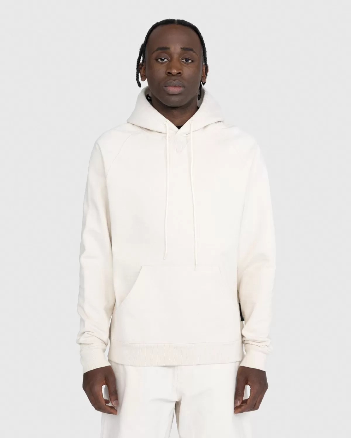 Highsnobiety Zware Fleece Hoodie Ivoor Cheap