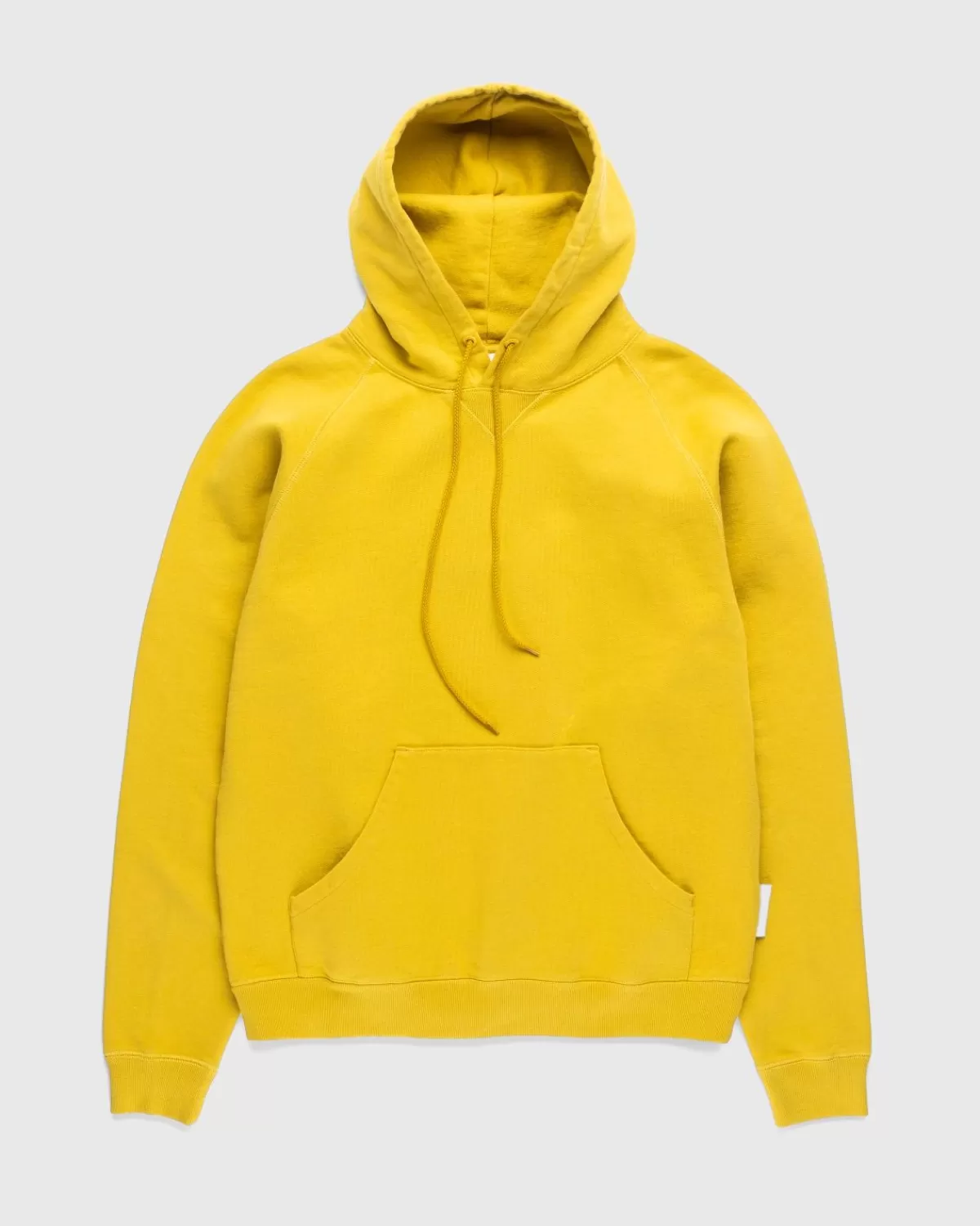 Highsnobiety Zware Fleece Hoodie Mosterd Sale