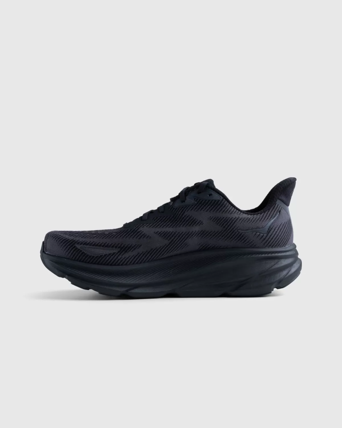 HOKA Clifton 9 Wide Zwart/Zwart Online