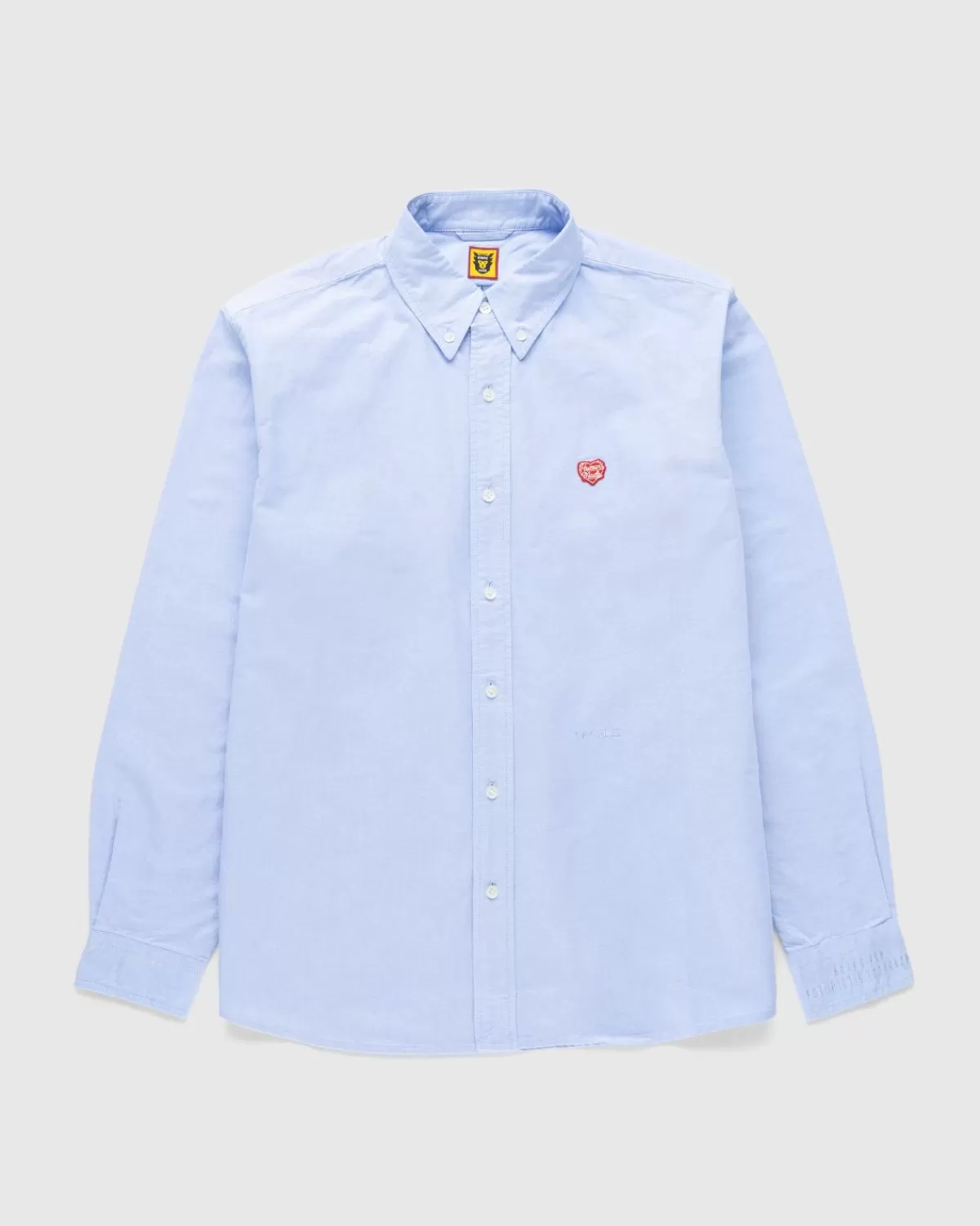 Overhemden^Human Made Oxford Bd-Shirt Met Lange Mouwen Blauw