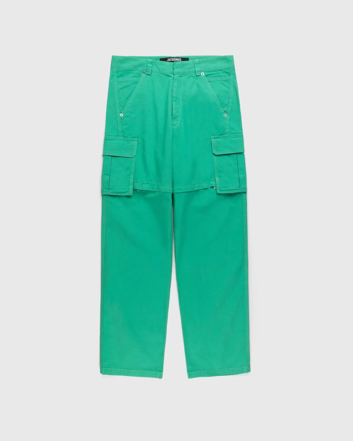 Broek^JACQUEMUS Le Pantalon Peche Groen