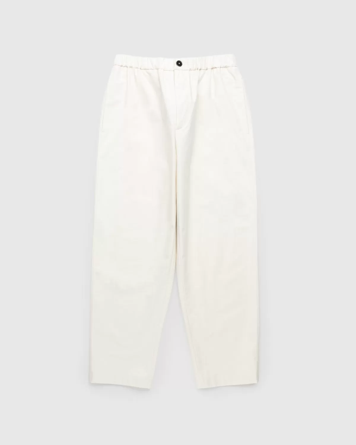 Broek^Jil Sander Cropped Broek Met Rechte Pijpen Beige