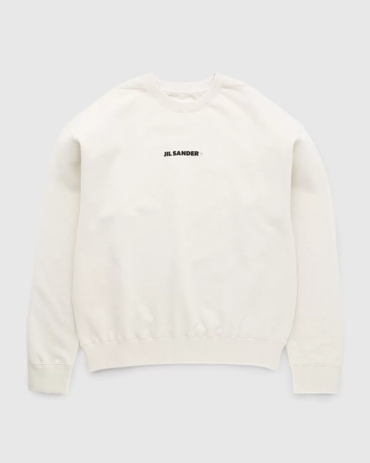 Jil Sander Logo Sweatshirt Beige Shop