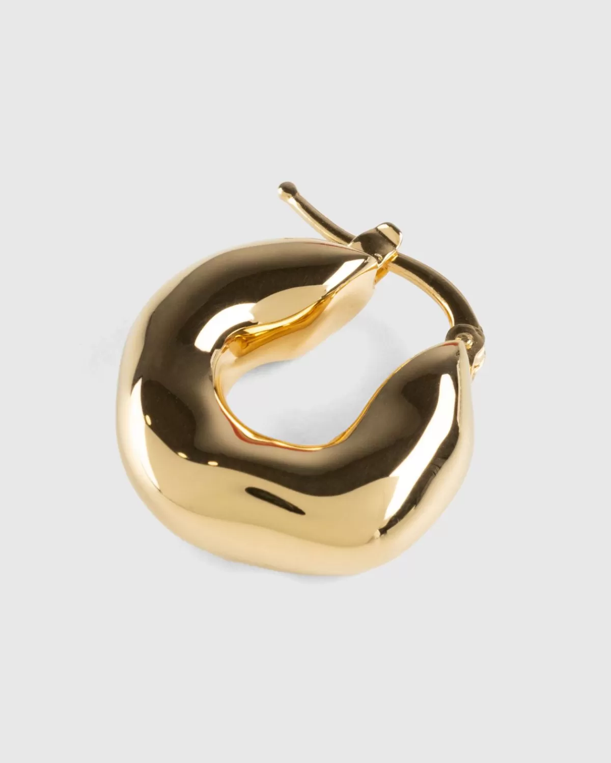 Jil Sander Nieuwe Lichtheid Oorbel Goud Outlet