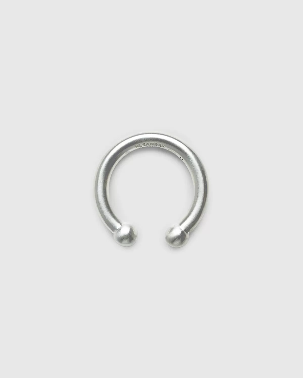 Jil Sander Open Ring Zilver New