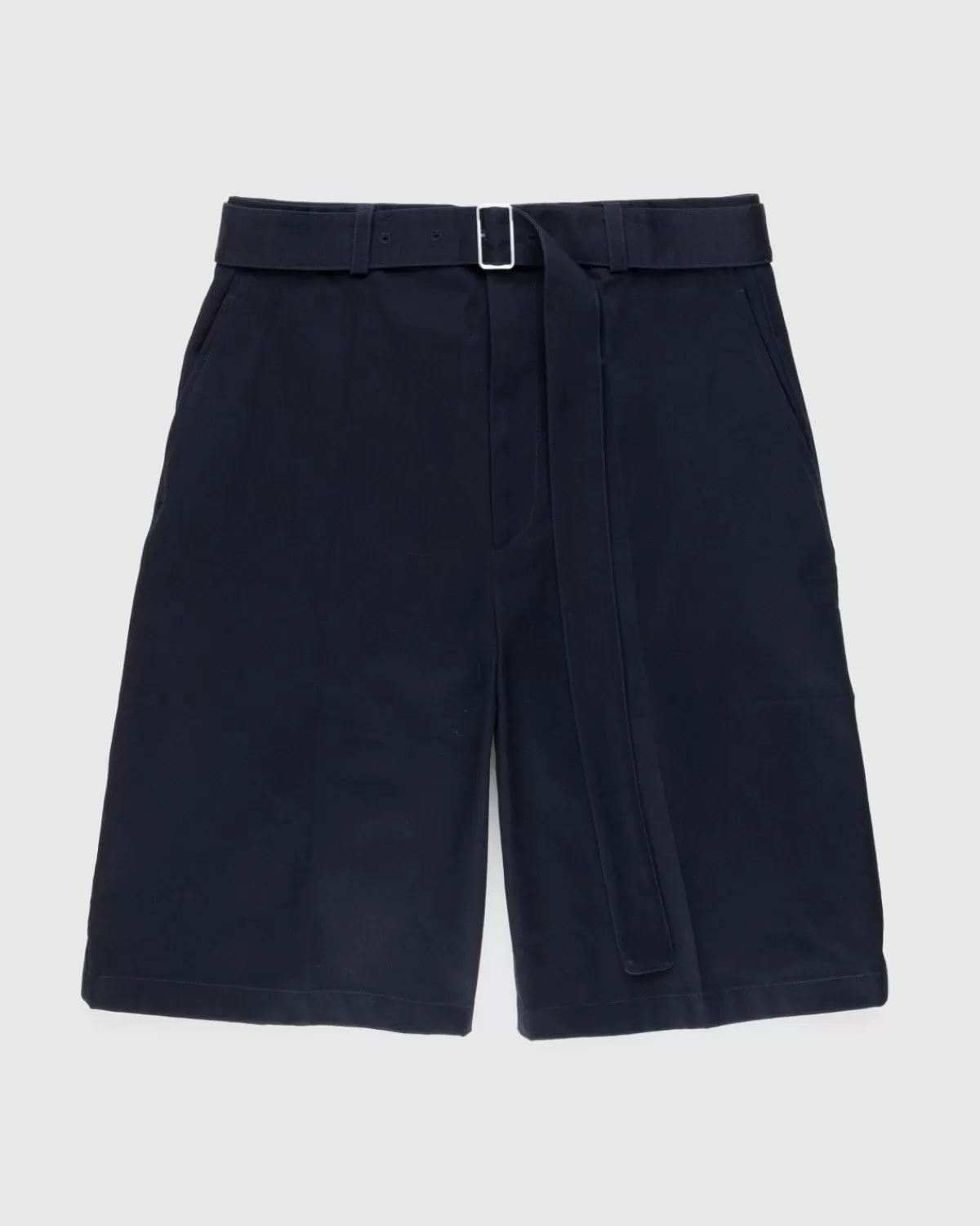 Korte Broek^Jil Sander Shorts Met Riem Marine