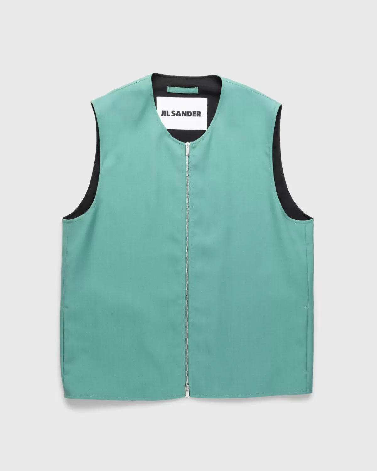 Bovenkleding^Jil Sander Vest Heldergroen