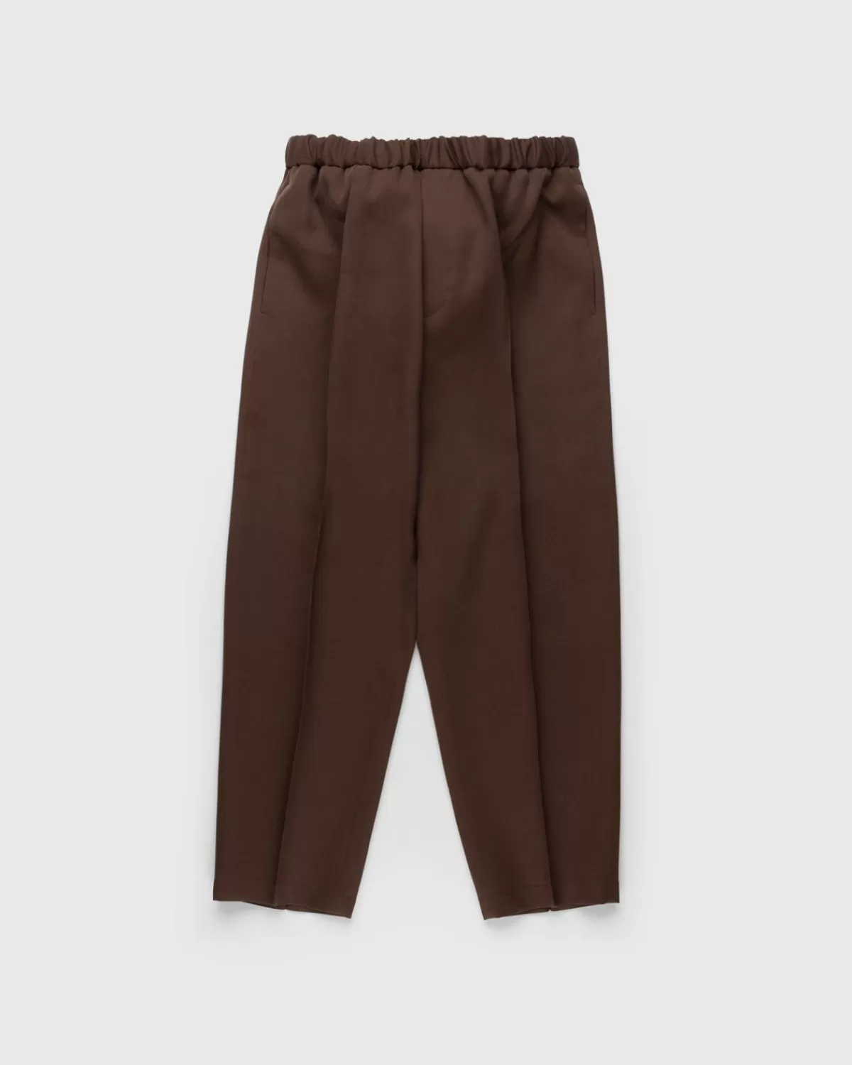 Broek^Jil Sander Wollen Broek Middenbruin