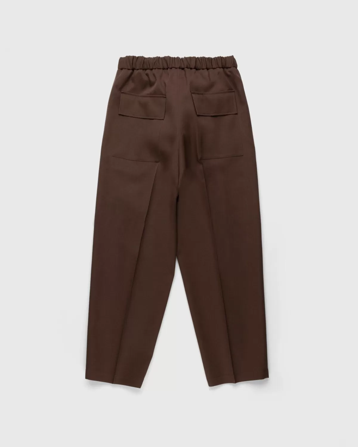 Broek^Jil Sander Wollen Broek Middenbruin