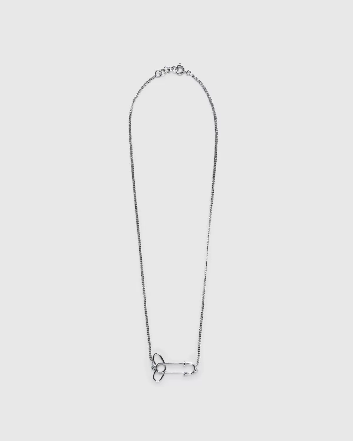 J.W. Anderson Jw Anderson Penis Hanger Ketting Zilver New