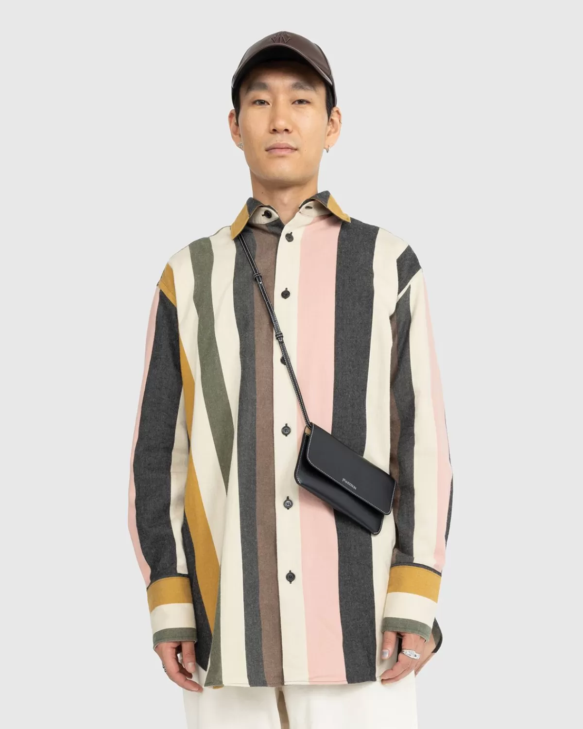 Overhemden^J.W. Anderson Jw Anderson Relaxed Fit Gestreept Overhemd Multi