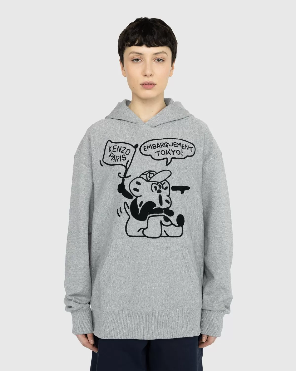 Kenzo 'Boke Boy' Reisoversized Hoodie Best Sale