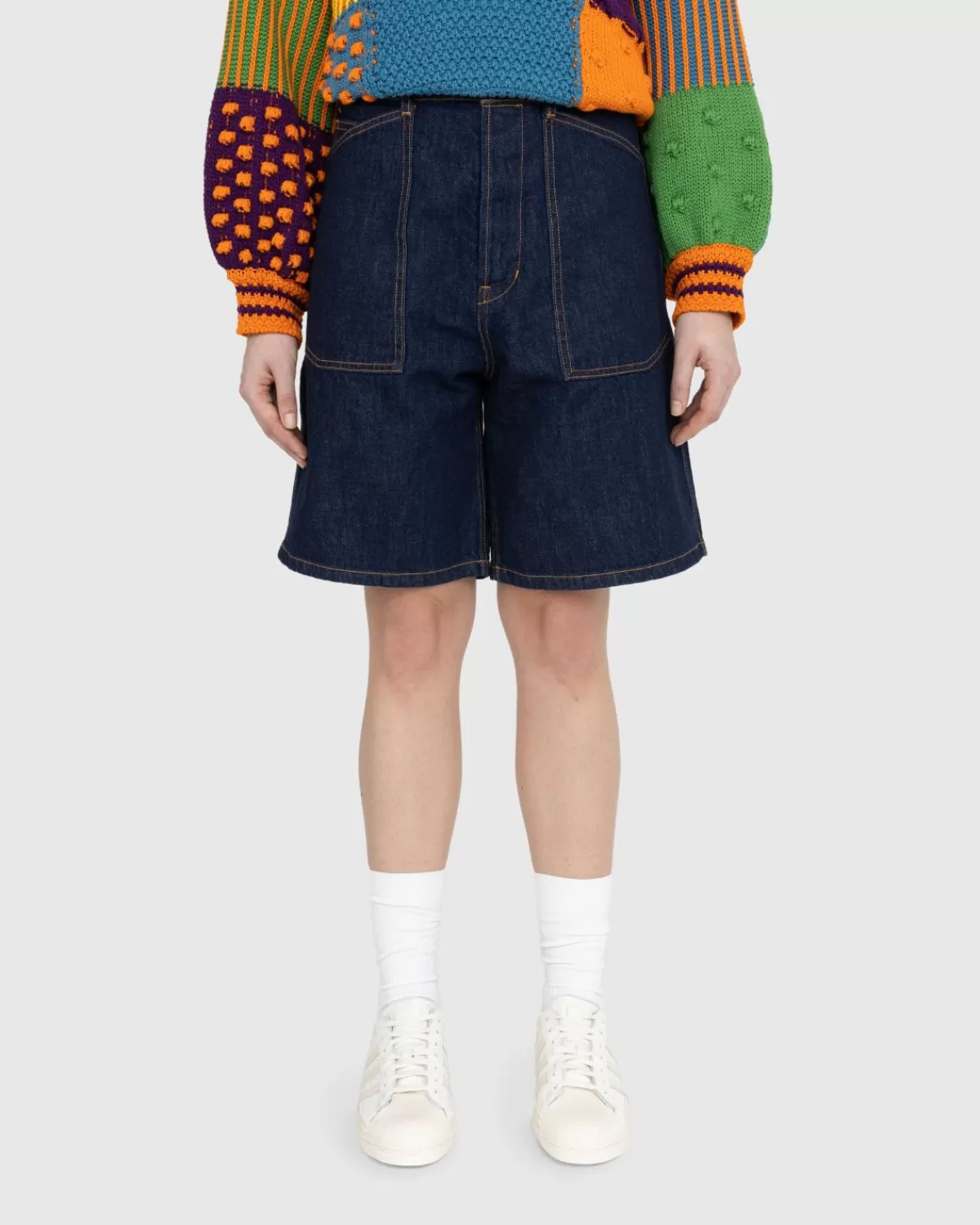 Korte Broek^Kenzo Sailor Losse Denimshort