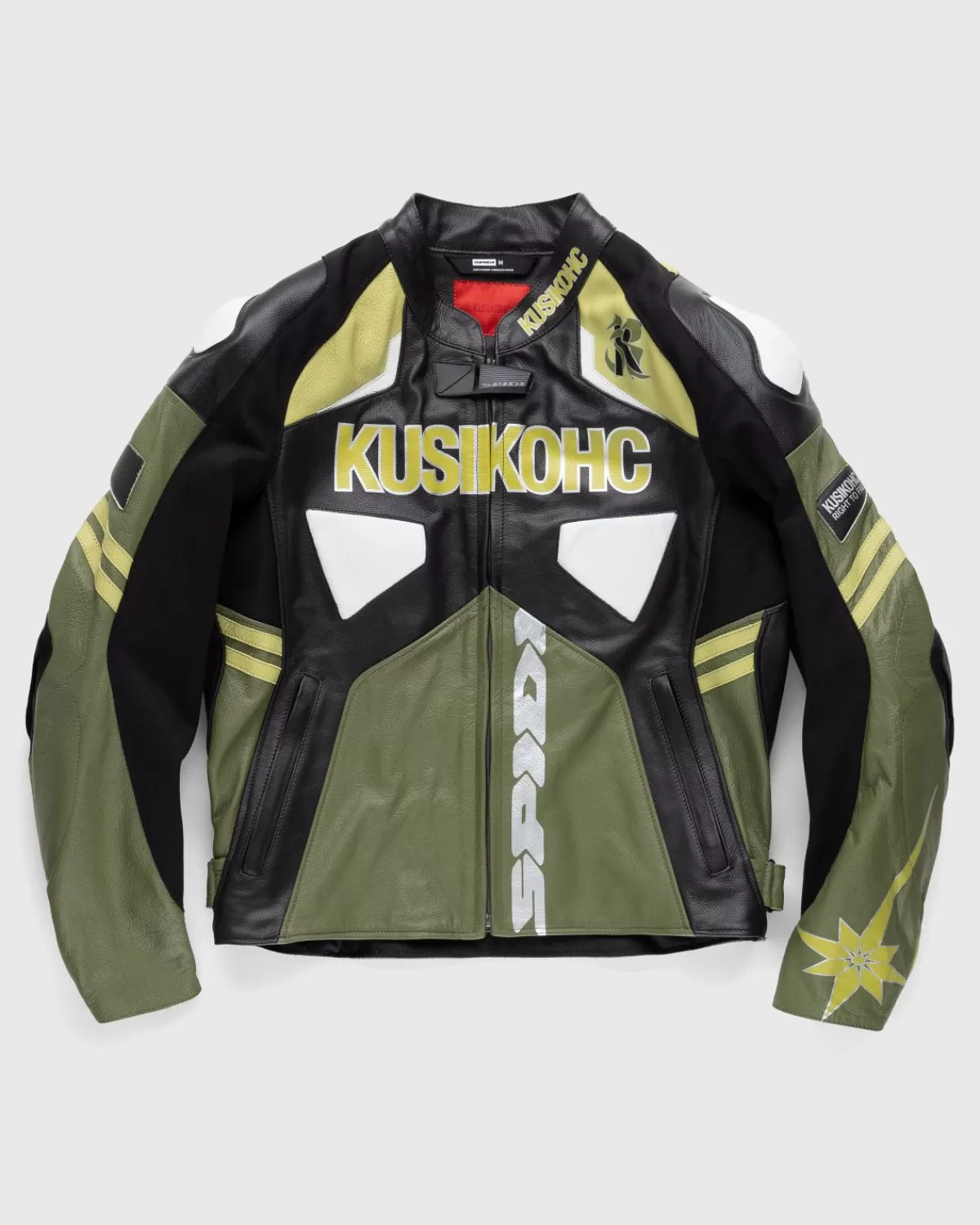 Bovenkleding^KUSIKOHC Spidi Rider Jacket Zwart/Donkergroen