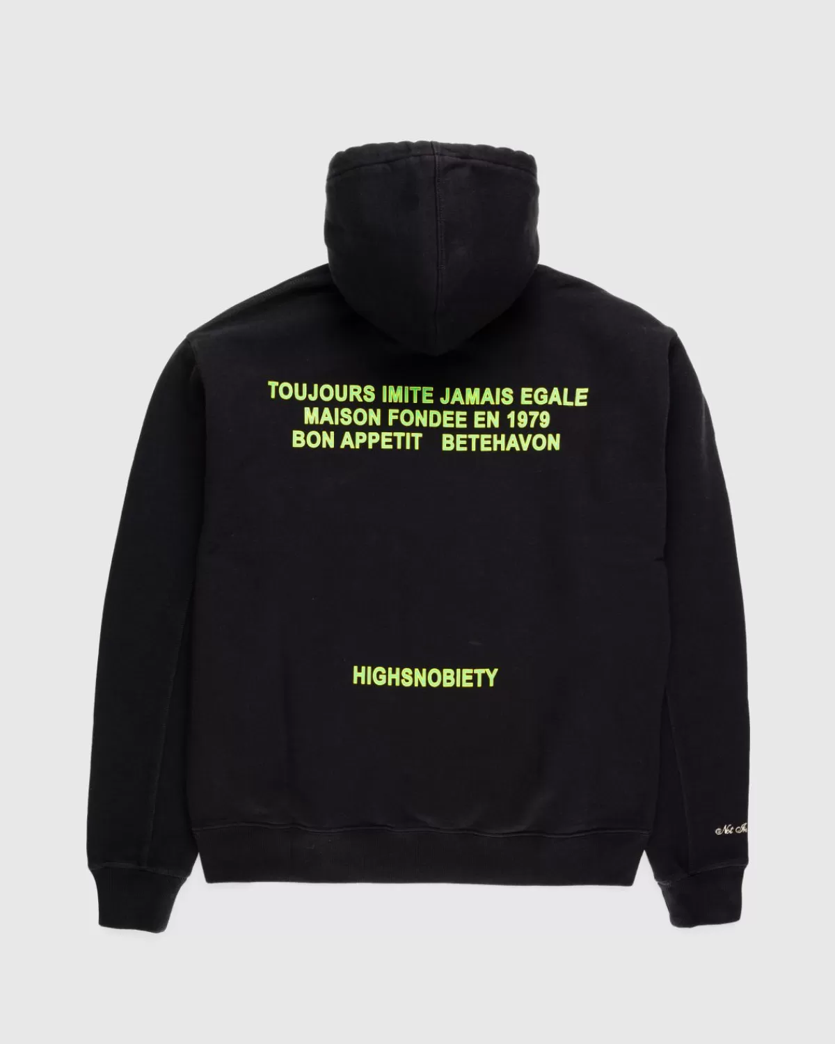 L'As du Fallafel X Highsnobiety Hoodie Zwart Store